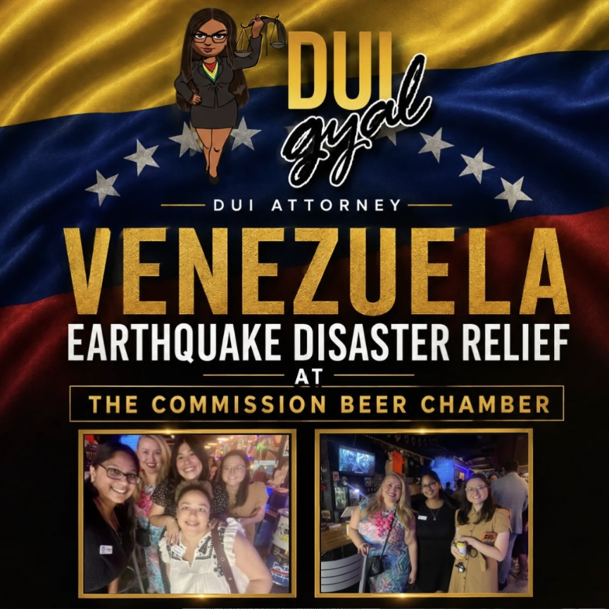 Venezuela earthquake disaster relief gathering artwork